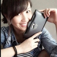 Jual Ribbon Wallet dompet wanita cewek import korea hitam bagus Murah