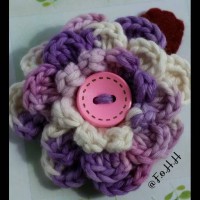 Jepit Rambut Hairpin Rajut / crochet hair accessories