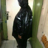 jas hujan ukuran jumbo 6 L big size ekstra besar xxxxxxL / 6xL