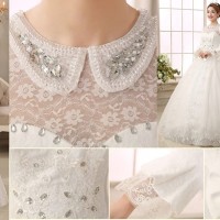 Gaun Pengantin Wedding Dress Import Lengan Panjang modern muslimah