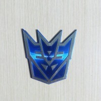 Jual Emblem Transformers Reflector Warna Biru Murah