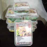 Jual Paket Premix Takoyaki Komplit (tepung, saus dan katsuobushi) Murah