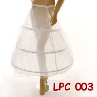 Jual Petticoat Wedding Panjang l Rok Dalaman Gaun Pengantin (3ring)-LPC 003 Murah