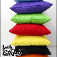 Jual Sarung Bantal Batik Sofa Emboss uk 40x40 | Cushion Cover Pillow Murah