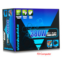Jual Power Supply Simbadda 380W Pure (Garansi Tukar Baru 1 Tahun) Murah