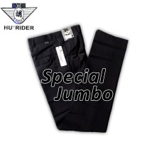 Jual Celana Kerja Pria/Bahan/Formal/Jumbo/Panjang/Hitam HR Bravo Murah