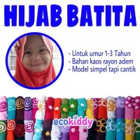 Jual Hijab Jilbab Kerudung Bergo Instan Anak Bayi Murah Adem BATITA Murah