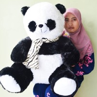 Jual BONEKA PANDA SYAL JUMBO UK.80CM Murah