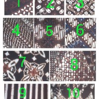 Batik tulis pewarna alam