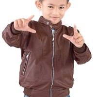 jaket anak pria semi kulit / jaket anak laki-laki / baju anak murah