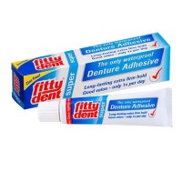Jual Fittydent lem gigi palsu denture adhesive Murah