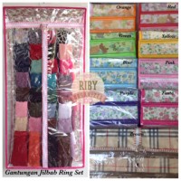 Jual Gantungan / Hanger / Rak Jilbab (HJO) Ring Murah
