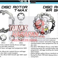 PIRINGAN CAKRAM ROTOR DISC TDR FIZR/JUPITER Z/MX/VEGA ZR/X RIDE/ 220MM