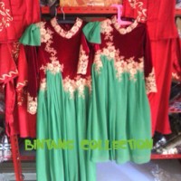 sale baju dress anak blundru gamis muslim anak original glamour