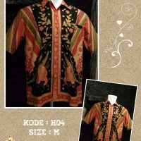 Kemeja batik tulis asli solo