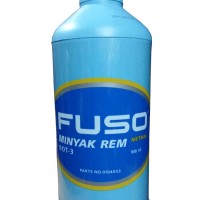 FUSO DOT 3 Brake Fluid / Minyak Rem Putih Bening / Cairan Rem 946 ml