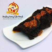Jual Dendeng Balado Padang Cabe Merah (Dendeng Kering 400Gr) Asli UrangAwak Murah