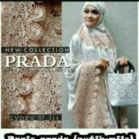 Mukenah / Mukenah Sutra Paris Permata Swarovski PRADA
