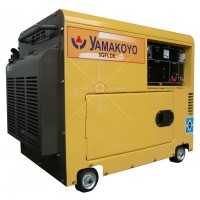 Generator Silent/Genset Silent rumah ATS Yamakoyo 5kva 5GFLD-E 4500w