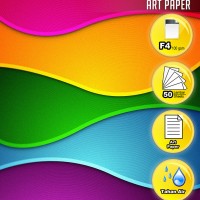Fast Print Kertas Printer Art Paper Ukuran F4 100 Gram