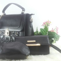 Tas Import Wanita Merk VB Fashion 3 in 1