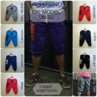 Jual JOGGER PANTS / CELANA JOGGER 3/4 BAHAN BABYTERRI Murah