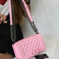 Tas Wanita Chanel Boy Jelly 8868