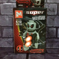 Jual Lego Deadpool grey Marvel Comics Bootleg Murah