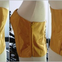 Jual Bustier kamisol Satin longtorso kemben korset dalaman kebaya Murah