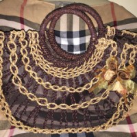 Jual tas rotan, khas jogja. uk 46 x 26 x 12 cm Murah