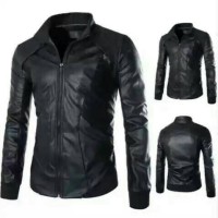 JAKET KULIT SINTETIS POLO