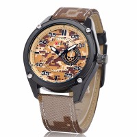 Jual Curren 8183 Army Camo Fabric Watch (Jam Tangan Tentara Kanvas) Murah