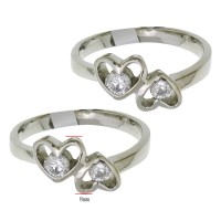 Cincin Titanium CSP.4 (Single, Cewek/Wanita/Perempuan)