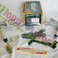 Underbone Footstep Supra x125 Full Aluminium
