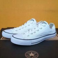 Jual sepatu Converse allstar OX white grade original Murah