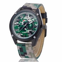 Jual Curren 8183 Army Camo Fabric Watch (Jam Tangan Tentara Kanvas) Murah