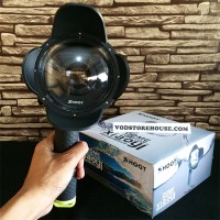Jual Original SHOOT Dome Port Xiaomi Yi With Hood -Dome Xiaoyi Best Quality Murah