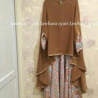 Gamis Syar'i by Jawhara syari/Baju Muslimah satu set