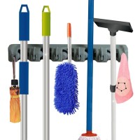 Jual Gantungan Sapu dan Alat Pel 5 Slot - Magic Mop Holder (Mop Hanger) Murah