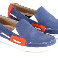 sepatu casual, sepatu pria keren, sepatu kets pria tanpa tali E 090