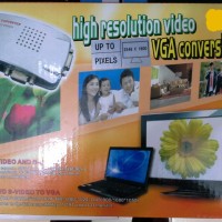 Vga to rca +s-video converter box PC.TO TV CONVENTER