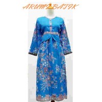 Jual Gamis Long Maxi Dress Baju Muslim Muslimah Anak Batik 1520 Murah