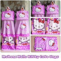 Jual MUKENA ANAK KARAKTER SIZE M ( 6-8 THN) TAS + SAJADAH Murah