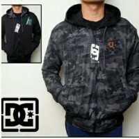 Jual Jaket Parasut Bolak Balik DC Army Loreng Hitam Abu Murah