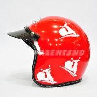 HELM BMC Buddy Vespa Red