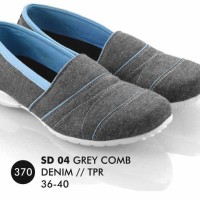 Jual sepatu wanita casual olah raga kets slip on lari sport eferflow Murah