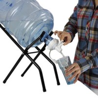 KS089 Holder Tinggi Galon+ Kran Galon Air Mineral,Rak Air Minum & kran