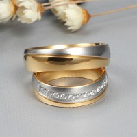 Cincin Couple / Tunangan / Nikah / Pasangan / Titanium C014