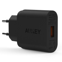 Jual Home Travel Charger AUKEY Turbo Real Fast Charge PA-U28 Murah