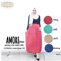 GROSIR BAJU HIJAB AMORE DRESS SA